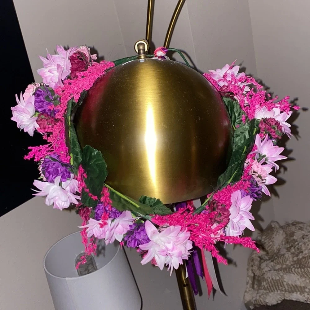 N/A floral headpiece